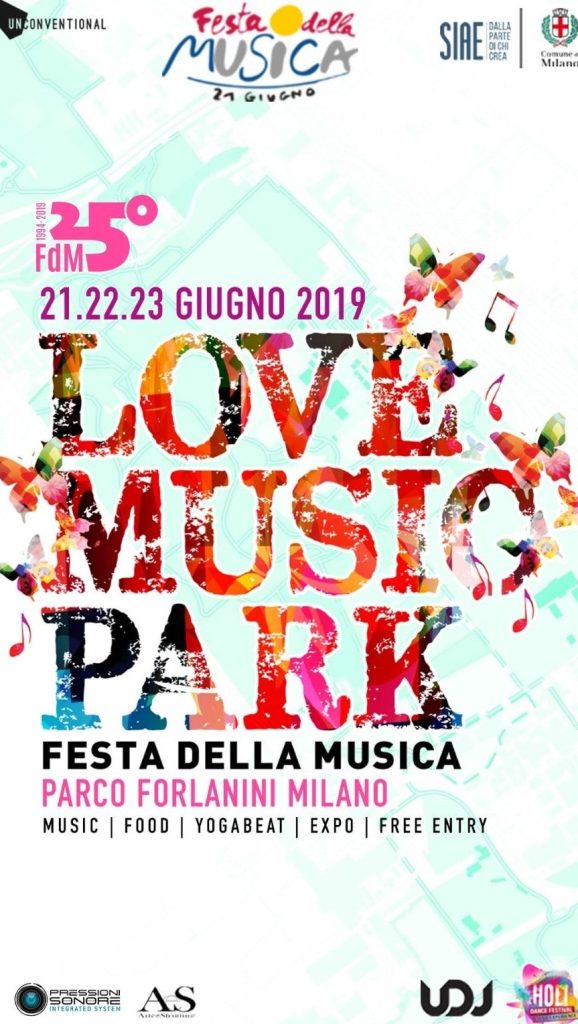 Locandina Festa della Musica · 2019