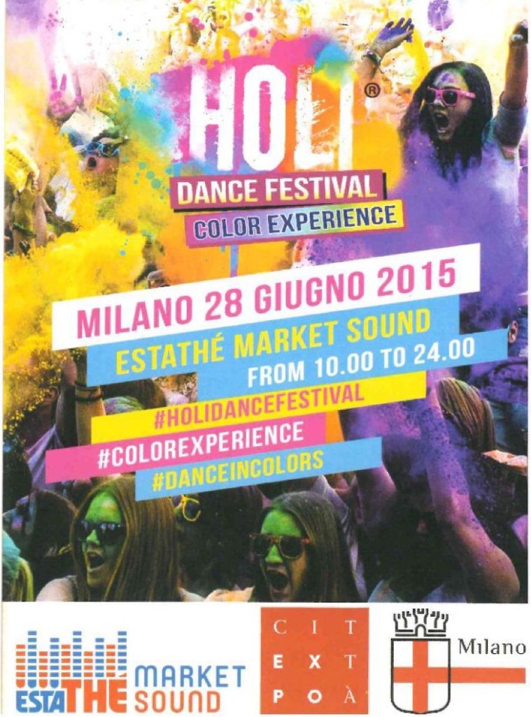 Locandina Holi Dance Festival · 2015