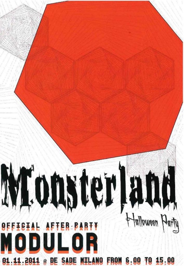 Locandina Monsterland After Party · 2011