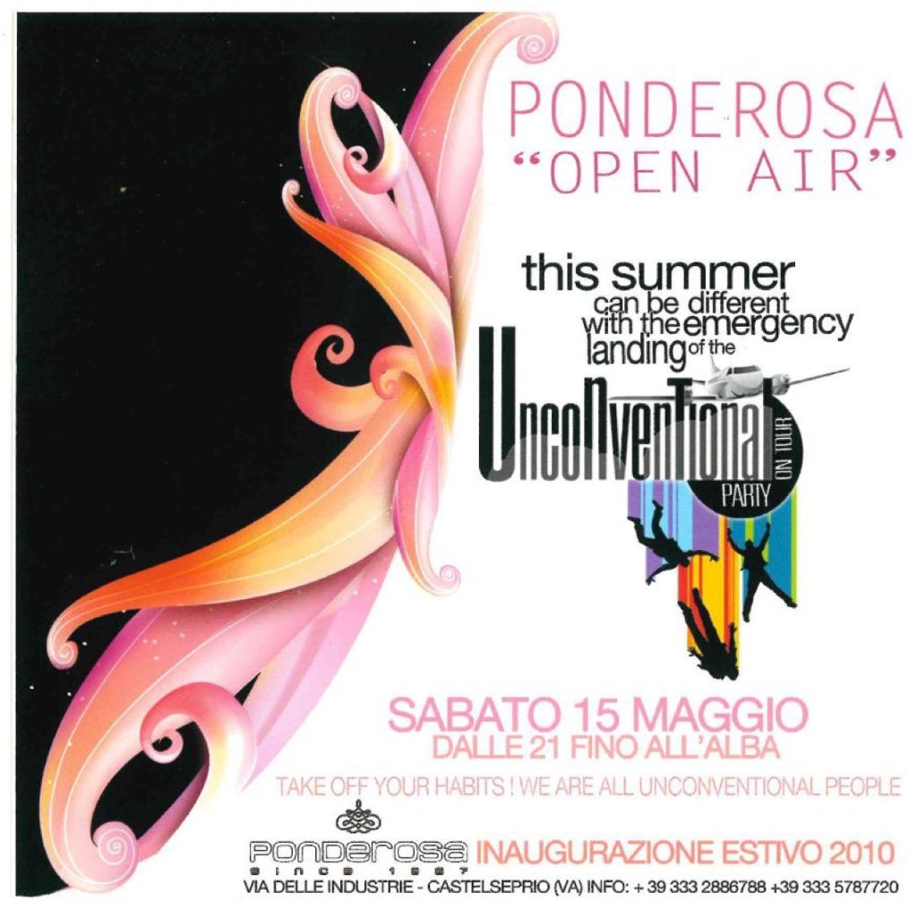 Locandina Ponderosa Open Air · 2010