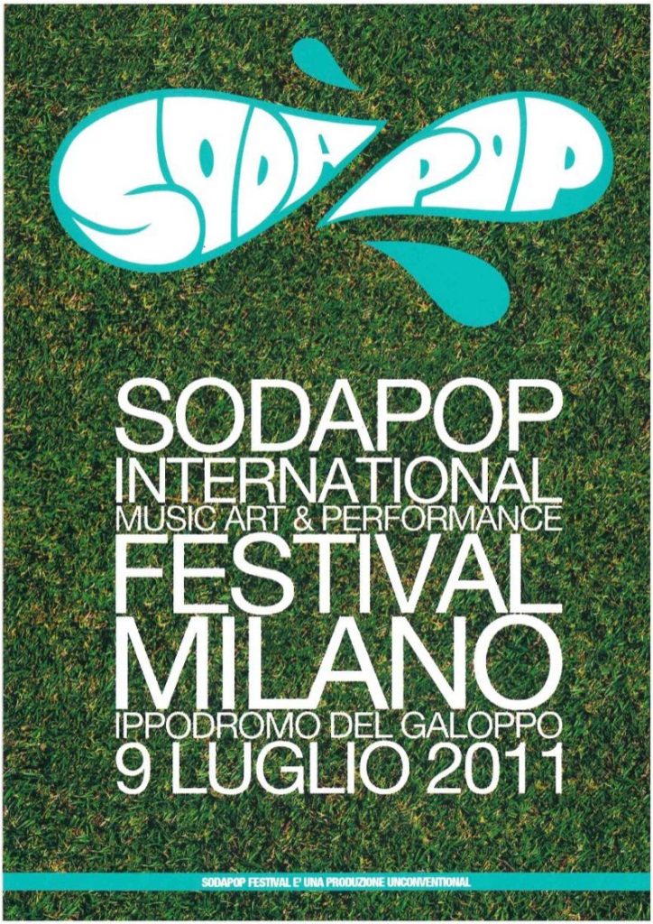 Locandina SodaPop Festival · 2011