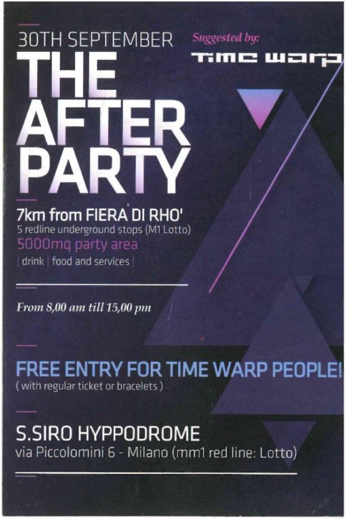 Locandina The After Party · 2012