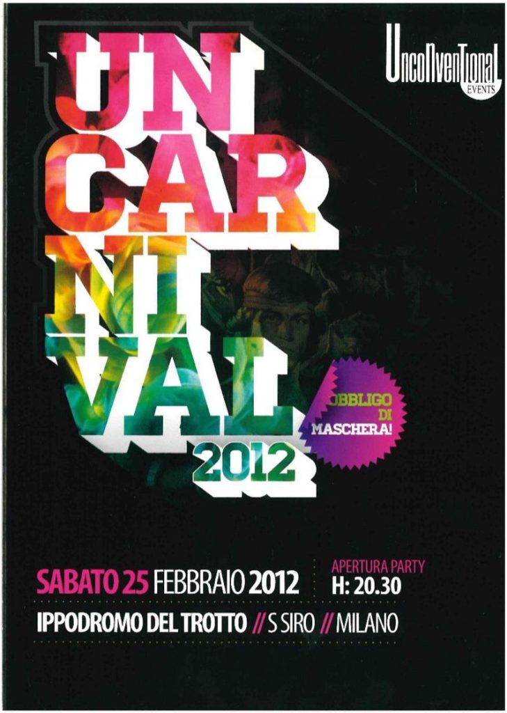 Locandina Uncarnival · 2012