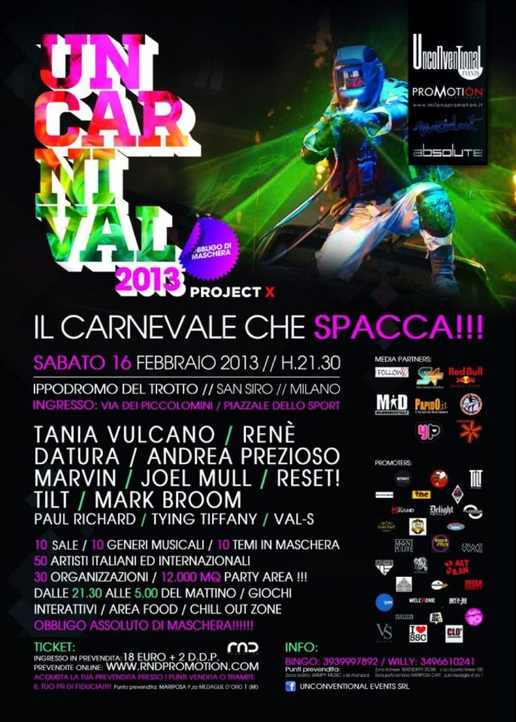 Locandina Uncarnival · 2013