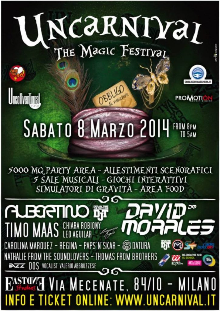 Locandina Uncarnival · 2014